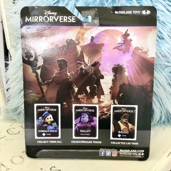 Disney, Mirrorverse, Sulley, Fractured, Action Figure, New In Box, Sealed - Picture 3 of 8
